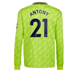 Herren Fußballbekleidung Manchester United Antony #21 3rd Trikot 2022-23 Langarm